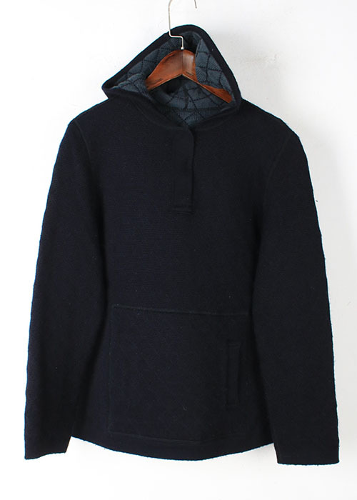 TWO:C DENIM knit hoodie